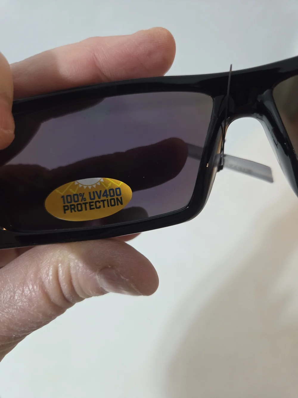 NWT Pugs Polarized Mirrored Sunglasses - Gray Frame, Blue-Purple Lenses